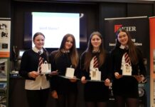 Falkirk pupils praised after completing 10-month construction initiative