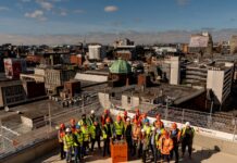 Topping out