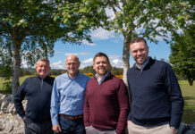 Scotbuild rebrands as SB Services and launches new M&E division Paul Richardson, John Macpherson, Chris Ogg, and Daniel Cormack, SB Services