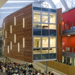 Queen Margaret University atrium