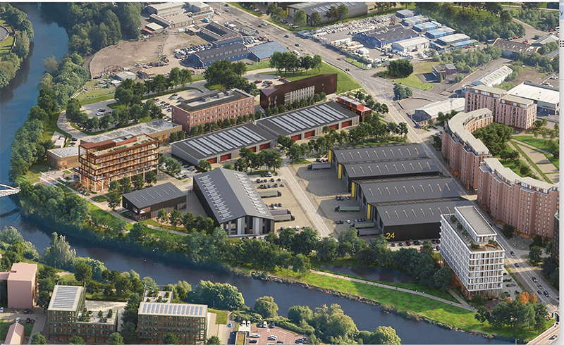 Shawfield Phase 1 CGI