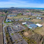 Aerial image of Shawfair
