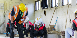 Construction apprentices