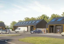 New units at Golspie Business Park to open later this year Image credit: Threesixty Architecture/HIE