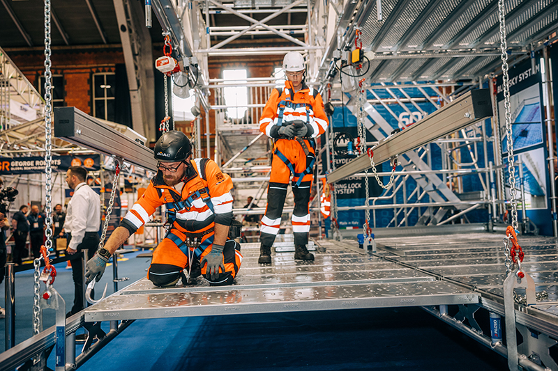 Scaffolding image from Scaffex25