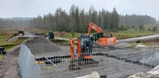 Construction of bridge abutments