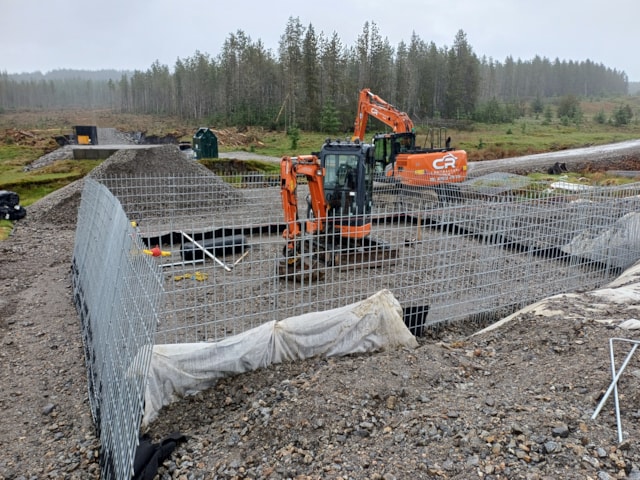 Construction of bridge abutments