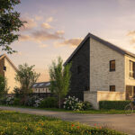 Work begins on next phase of of The Village in Glasgow’s east end CGI of Glasgow housing development