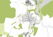 Aerial of site