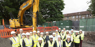 Ground broken on new home for Baltic Street Adventure Playground in Dalmarnock
