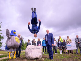 New pocket park marks another milestone in Clyde Gateway regeneration Pigeon Park, Dalmarnock