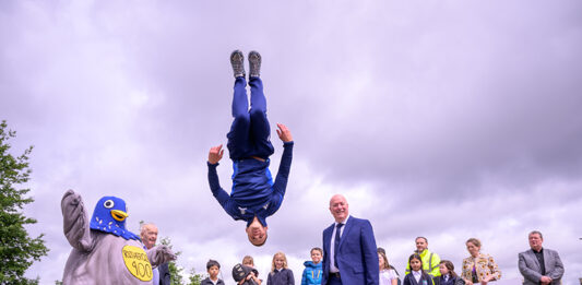 New pocket park marks another milestone in Clyde Gateway regeneration Pigeon Park, Dalmarnock