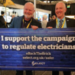 Colin Beattie (left) with SELECT past president Kevin Griffin