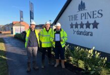 Dandara employees at The Pines development
