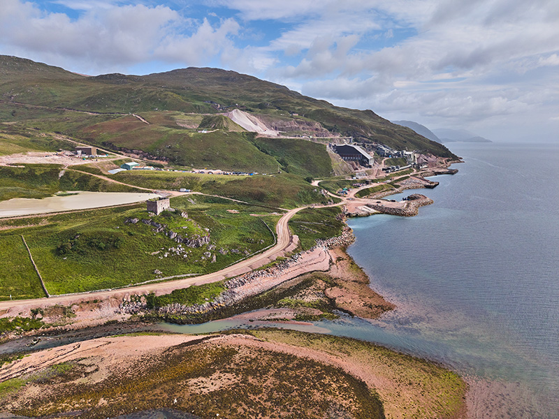 Glensanda Estate and Granite Quarry