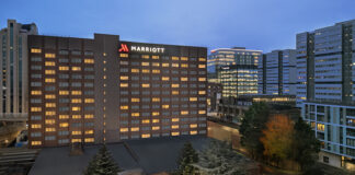 Exterior of Glasgow Marriott Hotel