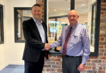 New architectural advisor for Senior Architectural Systems Paul Henderson and Andrew Cooper from Senior Architectural Systems