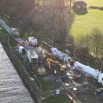 River Esk sewer lining