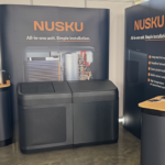 Nusku heat pump technology on display at trade show