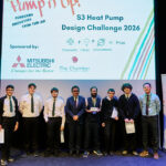 West Lothian pupils praised for heat pump innovation Winners of school heat pump challenge on stage