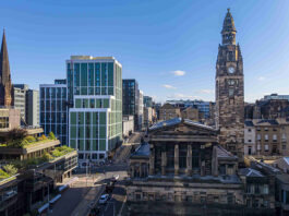Green terracotta building tipped to ‘raise the bar’ for Glasgow’s student accommodation offering St Vincent Studios student complex, Glasgow