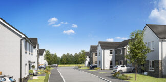 Taylor Wimpey typical street scene