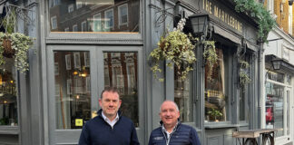 Paul Hardwick and Les McAndrew