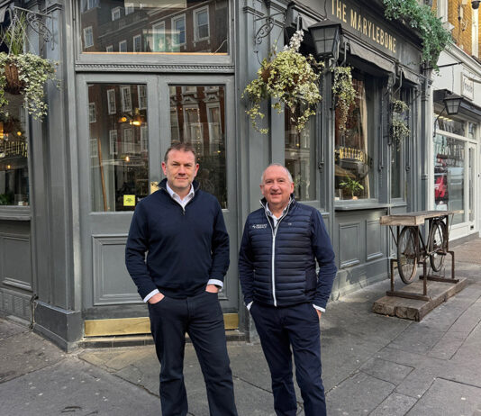 Paul Hardwick and Les McAndrew
