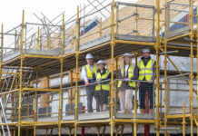 Cala team at Bo'ness site