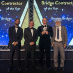 Contractor earns award recognition for bridge engineering excellence Beaver Bridges Ltd receiving contractor of the year award
