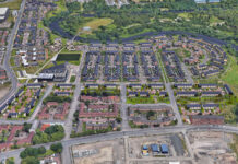 CCG breaks ground on Phase 2 of Glasgow’s Athletes’ Village Aerial shot of Glasgow's Athletes' Village