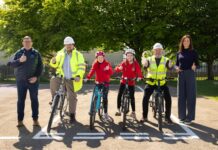 Lovell upgrades cycle path for South Queensferry school