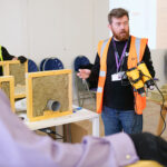 Low-carbon construction skills training programme reaches major milestone Construction classroom training session