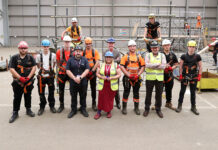 CITB welcomes newly-elected MSP to Inchinnan NCC Michelle Campbell MSP at CITB base