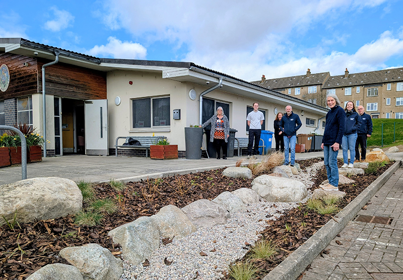 Sustainable drainage solutions in Dundee