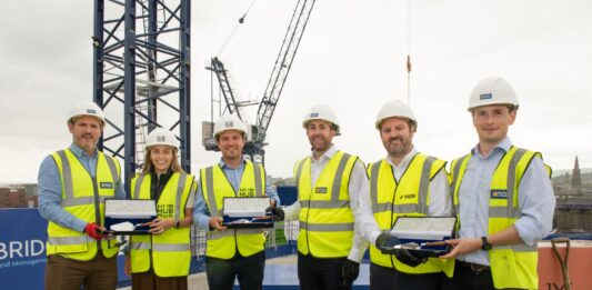 Major milestone reached on build of 604-bed Edinburgh student scheme